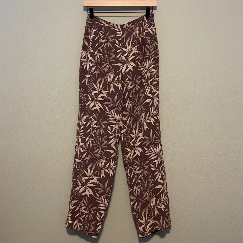 Talbots 100% Silk Tropical Pants - Size 8